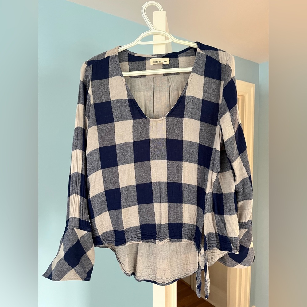 Anthropologie Checked Shirt